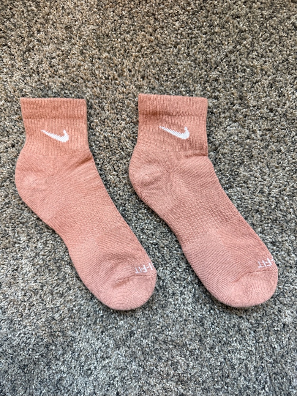 Pink Nike Ankle Socks